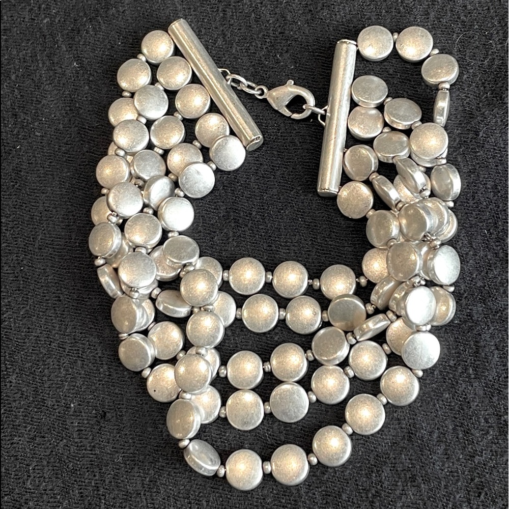 5 Strand Silver Bracelet